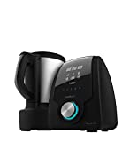 Cecotec Robot de Cocina Multifunción Mambo Black. Capacidad de 3,3l, Temperatura hasta 120ºC con Selección Grado a Grado, 10 Velocidades + Turbo, Programable hasta 12h, Incluye Recetario, 1700 W