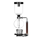 Cafetera de sifón Mano Sifón Cafetera Pot Kit de filtro de máquina de café de vidrio resistente al calor - Matefielduk