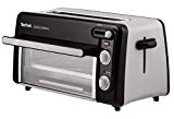 Moulinex Toast & Grill TL600830 - Tostador y horno, 2 en 1, potencia 1300 W, 1 ranura larga, temporizador 10 min, termostato regulable hasta 220 C, Incluye libro de recetas, bandeja recogemigas