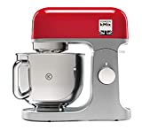 Kenwood kMix KMX750RD - Robot de Cocina, 1000 W, Bol 5 L con Asa, Incluye: Gancho Amasar, Batidora Varillas, Batidora K, Color Rojo