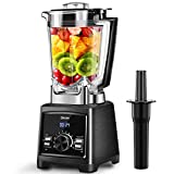 Decen 2000W Batidora Profesional, 35.000 RPM Batidoras de Vaso, 9 Velocidades Ajustable para Zumos y Smoothies, Batidora Americana Jarra de 2L sin BPA