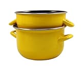 Baumalu 312869 - Cacerola para mejillones (24 cm), color amarillo
