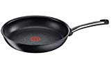 Tefal Sartén Pro E4400785, 30cm de diámetro, Aluminio, Negro, 30 cm