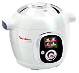 Moulinex Cookeo CE704110 - Robot de Cocina, alta Presión, 6 Modos Cocción, Programable, 100 Recetas Programadas y Bol Extraíble Antiadherente con Capacidad hasta 6 Raciones y Fácil Interfaz