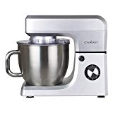 Cookmii 1800W Batidora Amasadora Repostería Profesional Robot de Cocina AutomáticaMultifuncional Amasadoras de pan Capacidad de 6,5 litros,6 velocidades