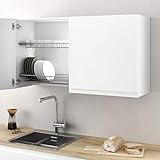 Casaenorden - Kit Escurridor de platos y vasos de acero con bandeja recoge aguas para mueble de cocina, Ancho 565 mm