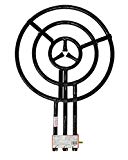 Garcima 5020092 - Hornillo paellero, 600/3 fuegos, Negro