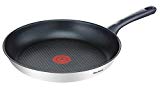 Tefal Daily Cook - Sartén de 30 cm, antiadherente de acero inoxidable, para todo tipo de cocinas incluido inducción