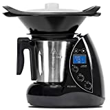 Cecotec IronMix - Robot de cocina de 3,3 litros y hasta 22 funciones. 12 velocidades, temperatura hasta 120ºC y temporizador hasta 60 minutos (incluye vaporera, múltiples accesorios y recetario)