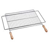 PAPILLON 8160400 Parrilla Barbacoa Extensible 60/70x40cm Zincada