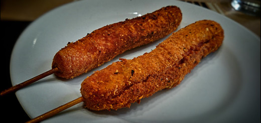 Frankfurts con triple Rebozado