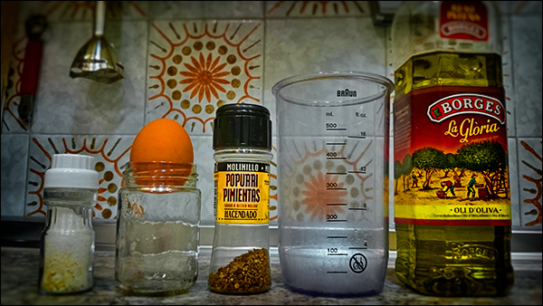 Ingredientes Mayonesa Casera 