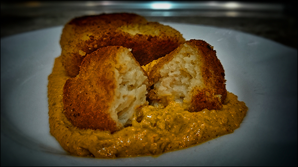 Salsa BigMac con croquetas