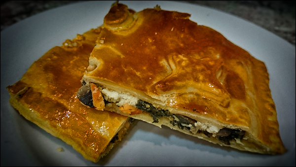 Empanada de Salmón y Espinacas