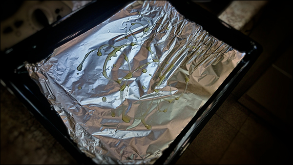 Preparando el papillote