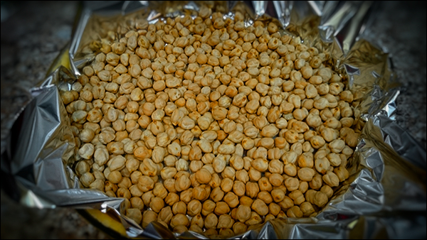 Garbanzos para masa de Quiche