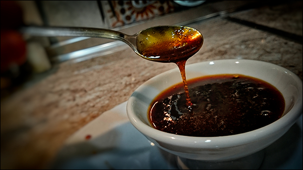 Reducción de Cerveza con un toque de Salsa Teriyaki