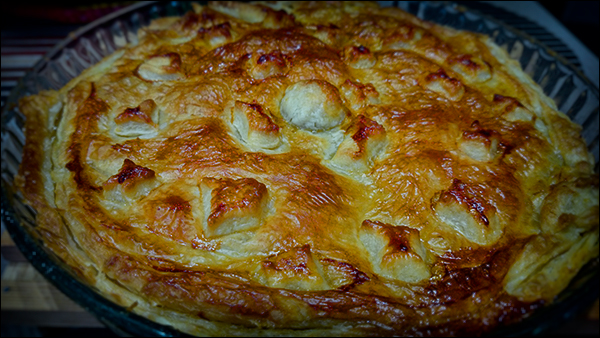 Hojaldre de apio y bacon