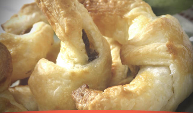 Receta de Croissant rellenos de setas