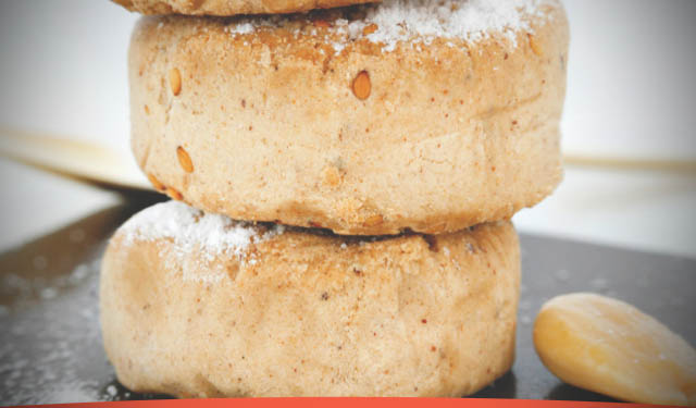 Receta de Polvorones para 4 personas