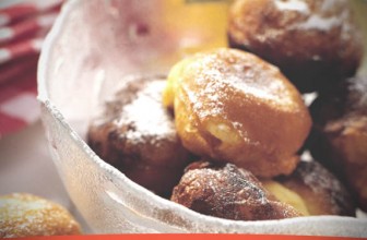 Receta de Buñuelos de viento con crema pastelera