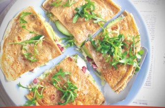 Receta de Quesadillas de aguacate al estilo mexicano